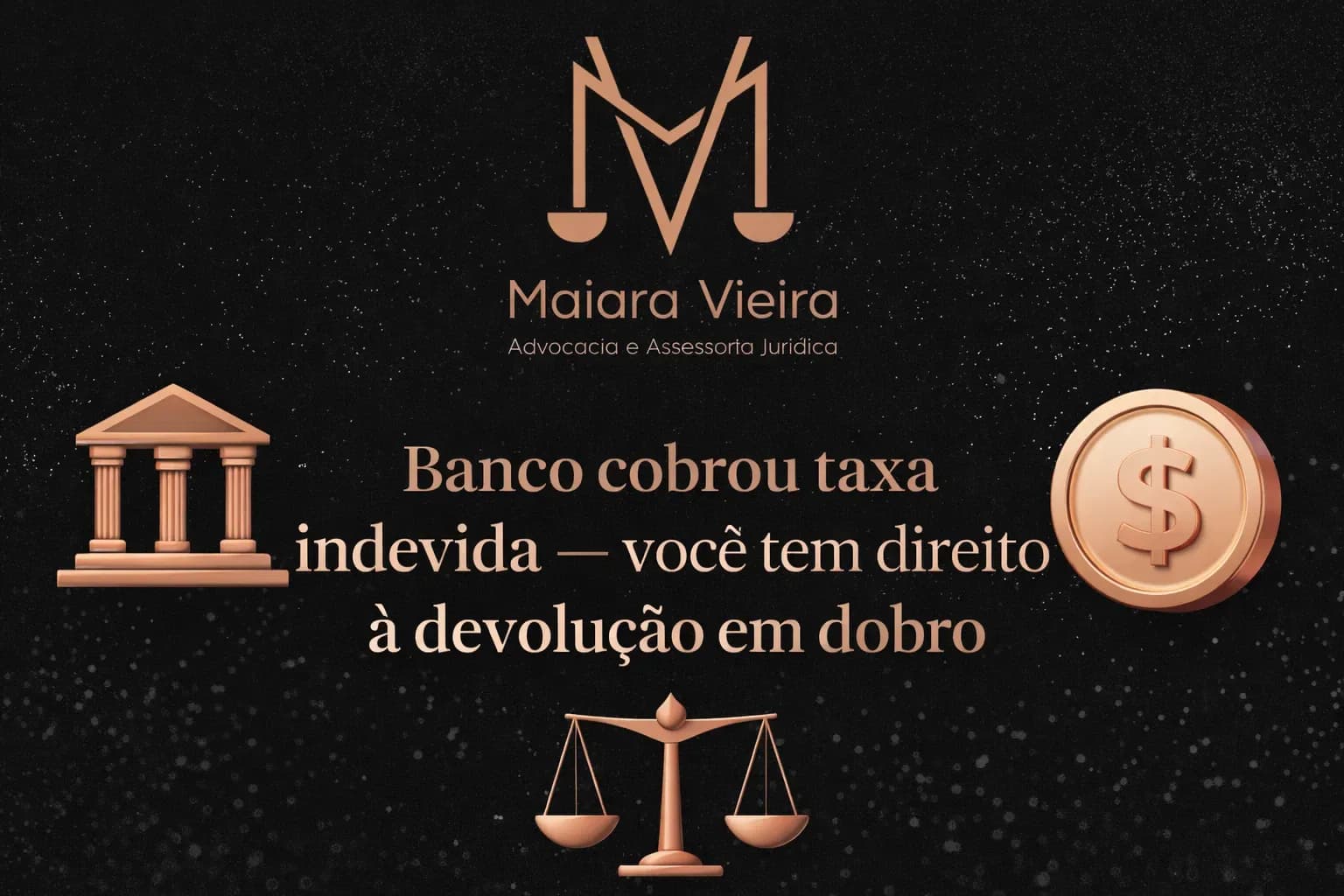 Banco cobrou taxa indevida — você tem direito à devolução em dobro