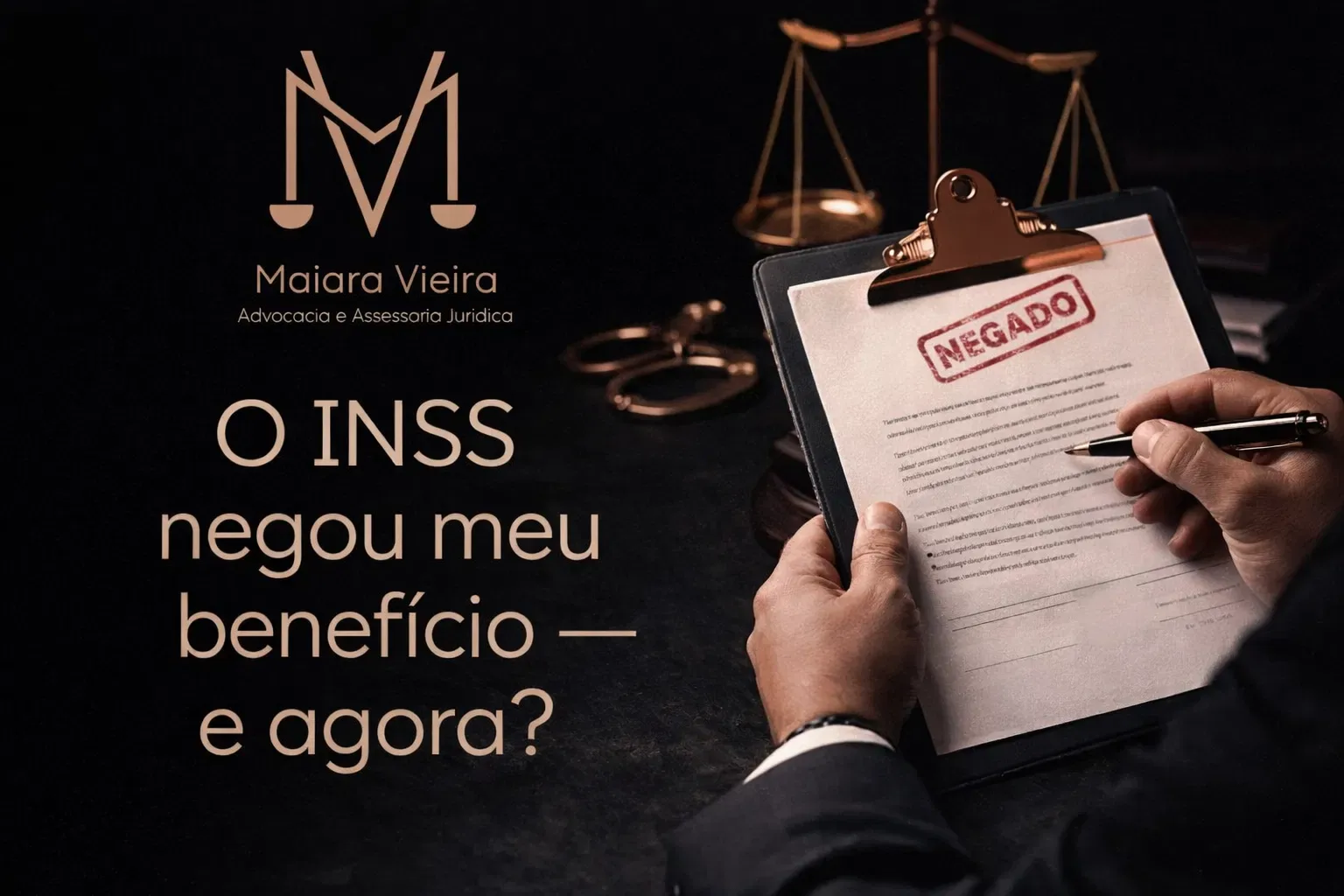 O INSS negou meu benefício — e agora?