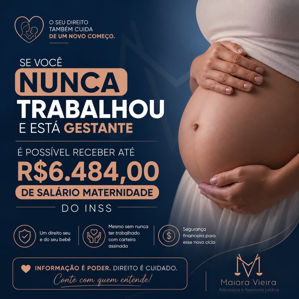 Salário-maternidade do INSS: gestantes que nunca trabalharam podem receber até R$ 6.484,00